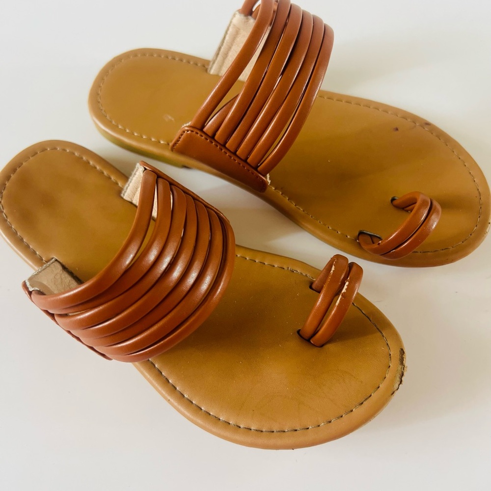 Girls Brown Sandals